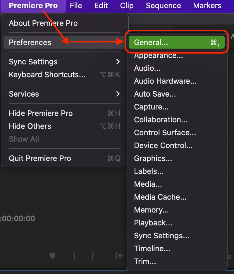 Set your projects to autosave premiere pro