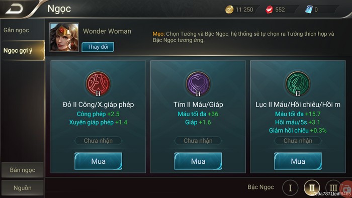 Hướng dẫn chơi Wonder Woman - Chiến thần Amazon trong game Liên Quân Mobile