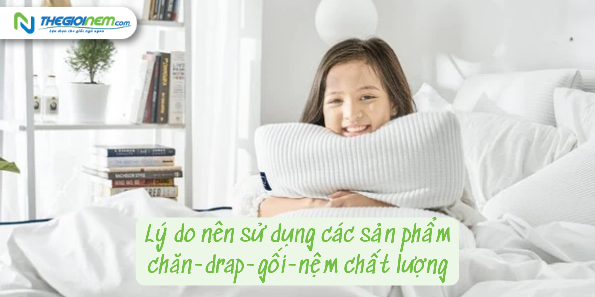 Đại lý chăn-drap-gối-nệm giá rẻ, uy tín tại Bến Lức, Long An