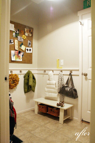 Simple And Organized Mudroom Storage DIY