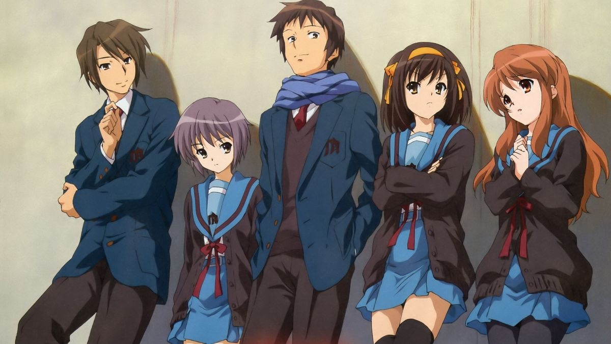Best Rom Com Animes: The Disappearance Of Haruhi Suzumiya