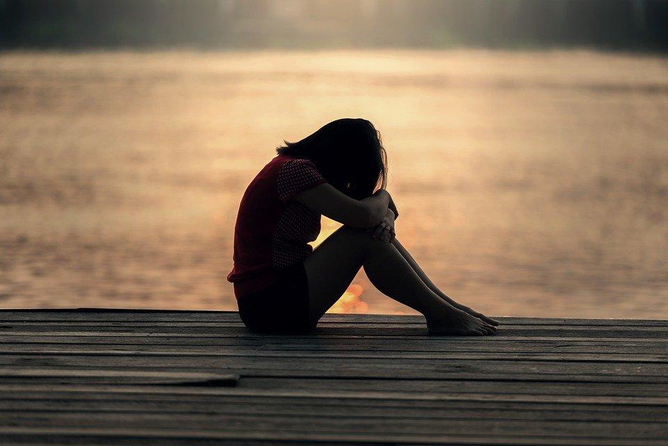 Girl, Sitting, Jetty, Docks, Boardwalk, Young Woman