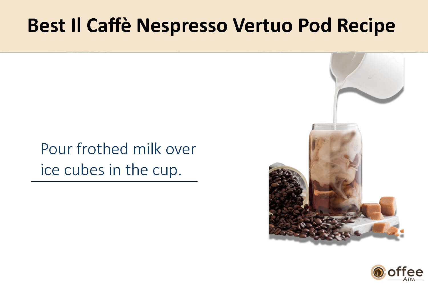 In this image, I clarify the preparation instructions for crafting the finest Orafio Nespresso Vertuo coffee pod.