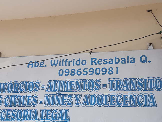 Opiniones de Abg. Wilfrido Resabala Q. en Guayaquil - Abogado