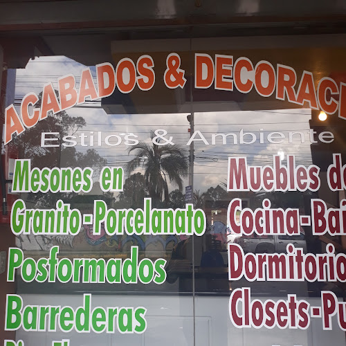 Opiniones de Acabados Y Decoración en Quito - Tienda