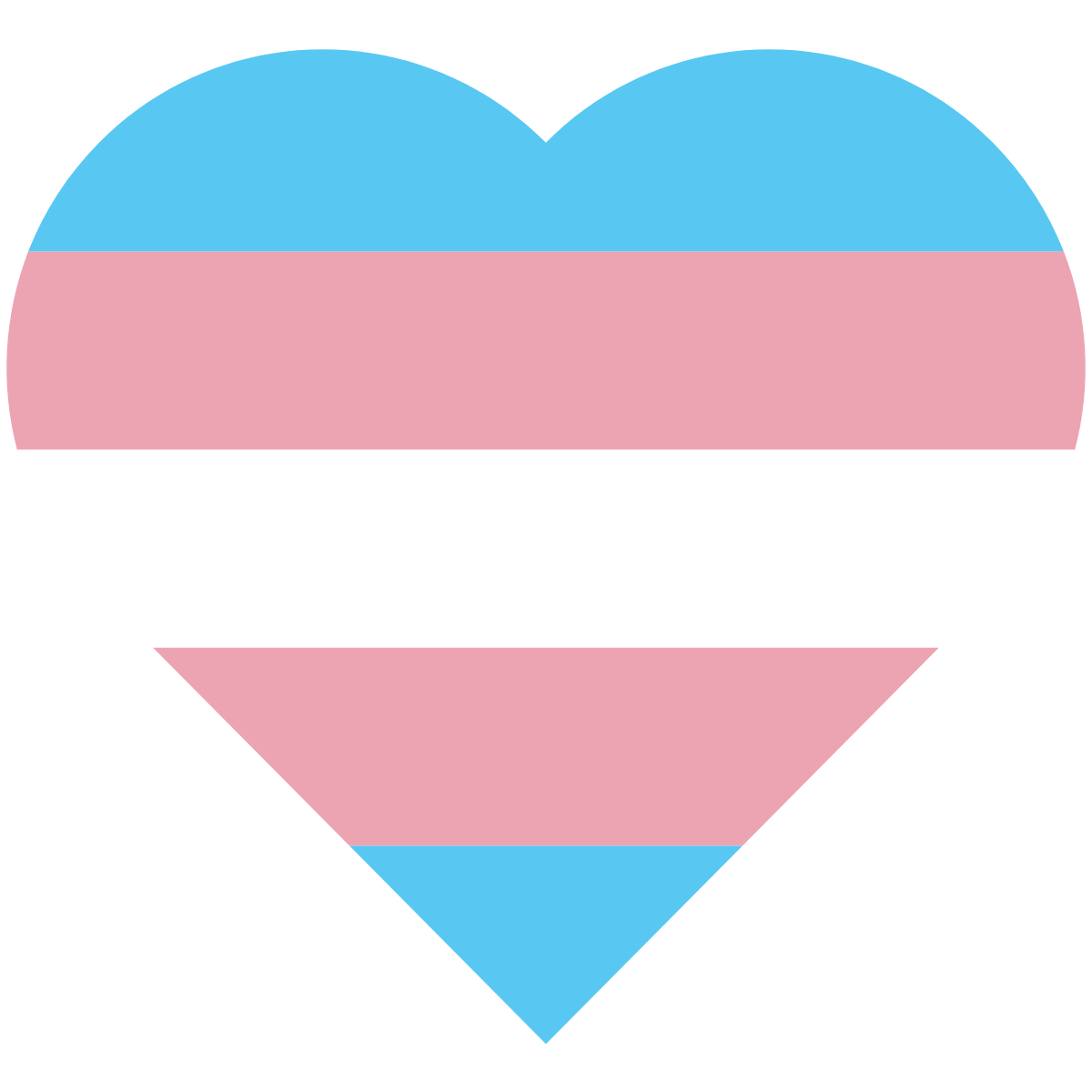 Trans Flag_heart