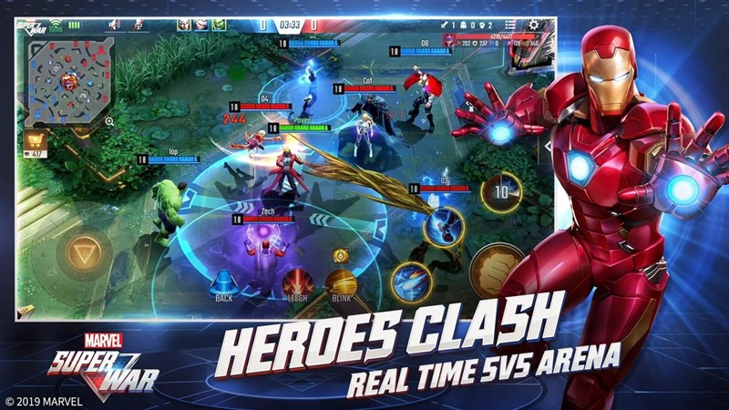 Tải ngay game siêu anh hùng MARVEL Super War mới ra mắt tại Việt Nam. 