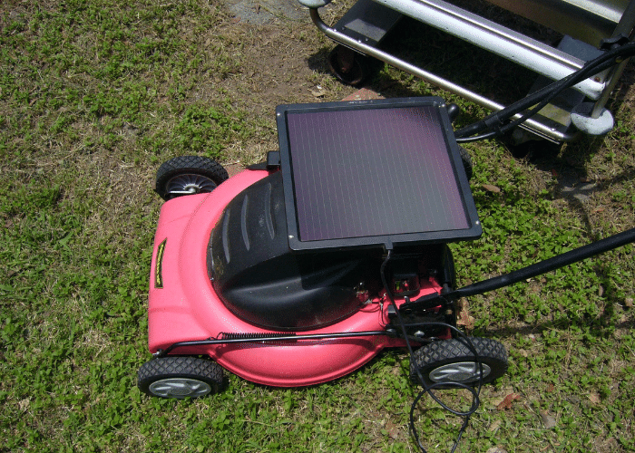 How to charge a lawn mower battery without a charger