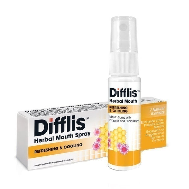 3. Difflam | Difflis Herbal Mouth Spray สเปรย์สำหรับช่องปากและลำคอ