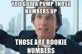 rookie numbers meme