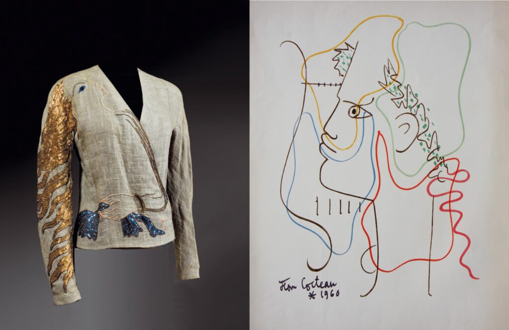 Elsa Schiaparelli and Jean Cocteau, Evening jacket, 1937.