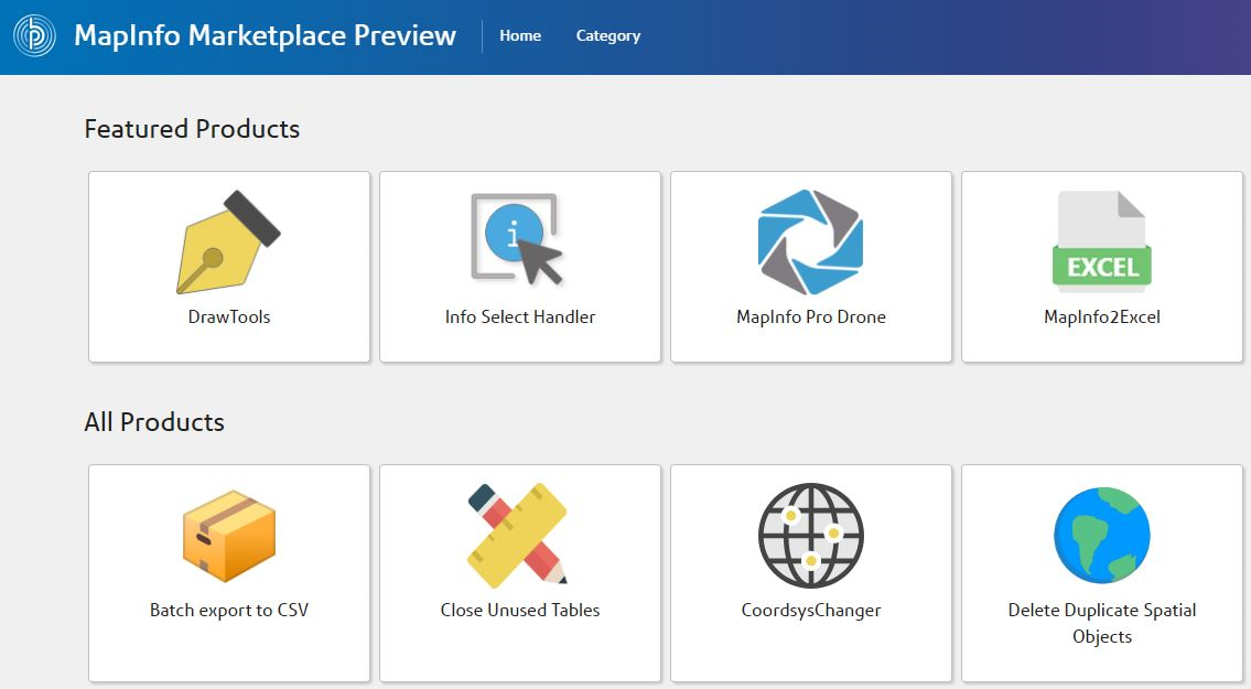 marketplace mapinfo