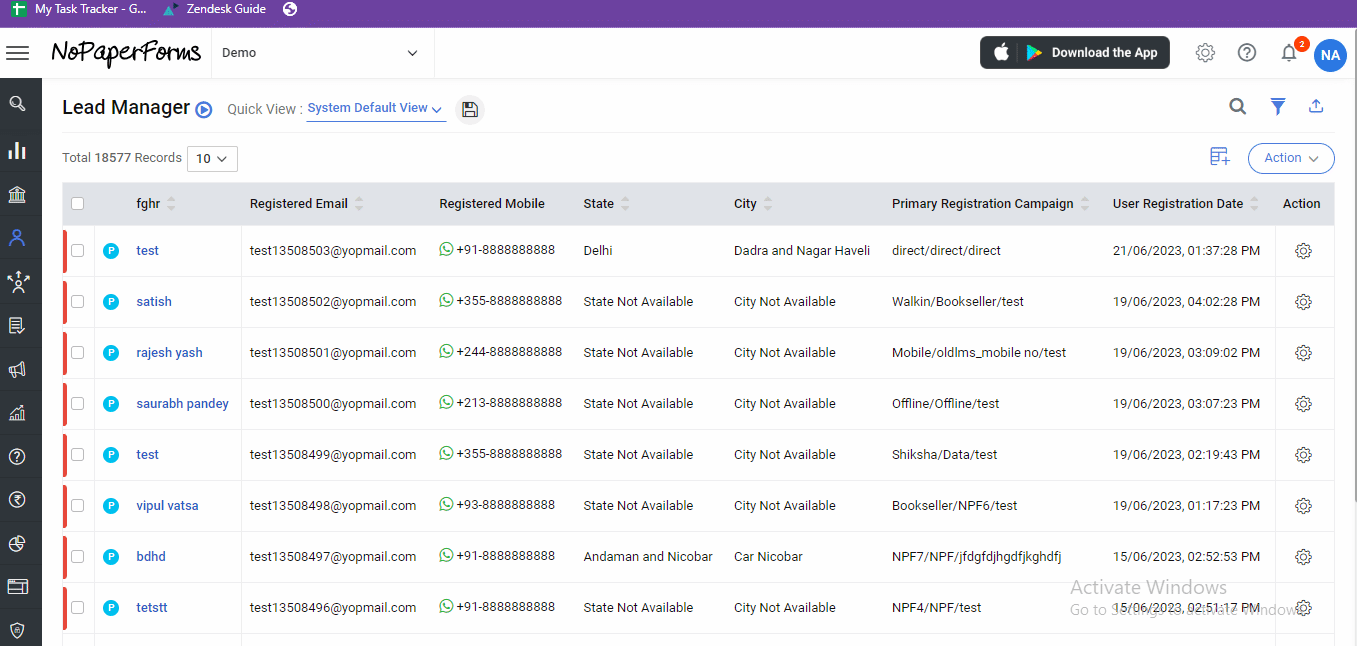 How to Upload Leads in Bulk? Meritto