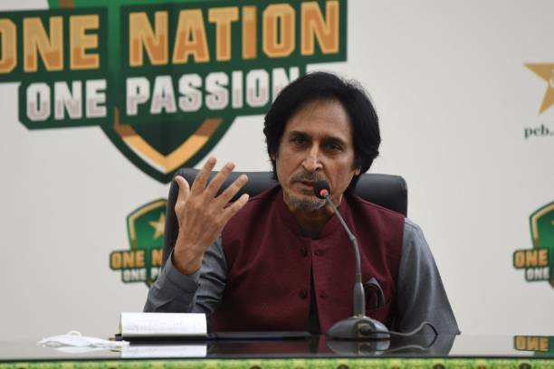 PCB chief Ramiz Raja got furious and snatches Indian Journalist's phone: Sri Lanka completely outplayed Pakistan in the Asia Cup Final.