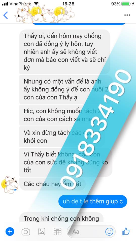 bùa bỏ nhau