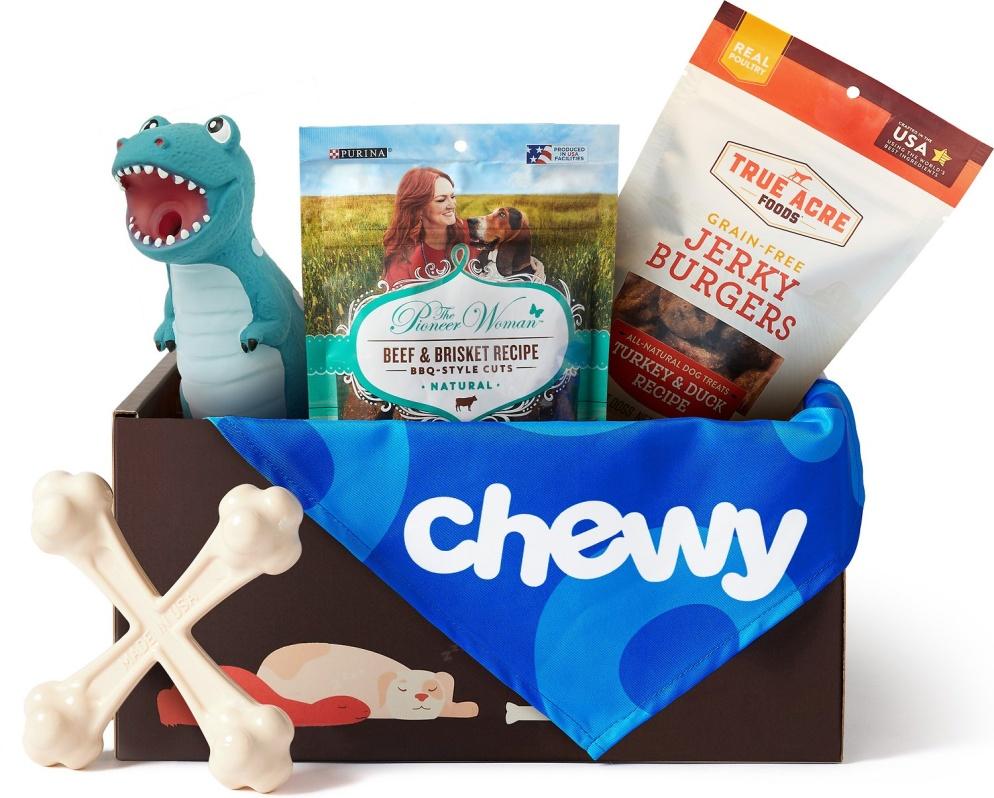 GOODY BOX Dog Toys, Treats & Bandana for Large Dogs - Chewy.com