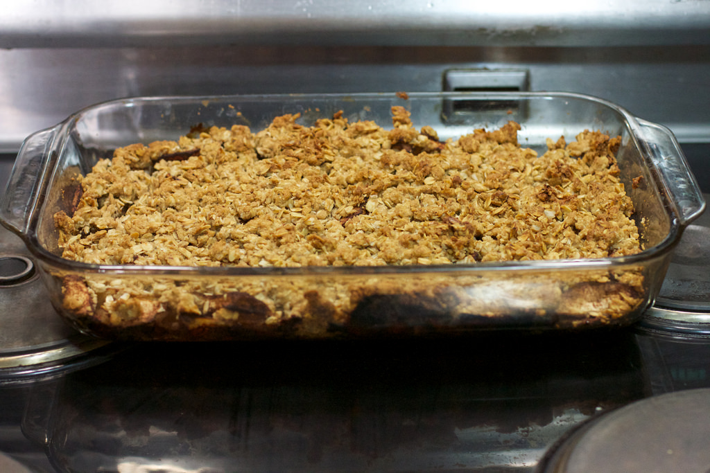 First Apple Crumble | by