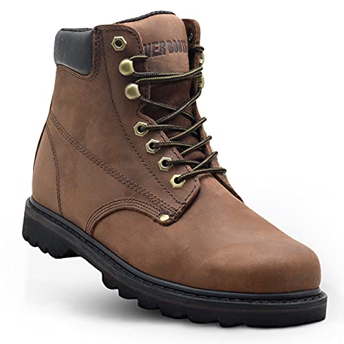 Ever Boots'Tank' Men's Soft Toe Oil Full Grain Leather Insulated Work...