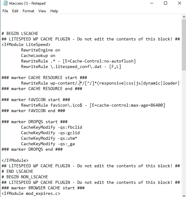 htaceess fiel for advanced websites