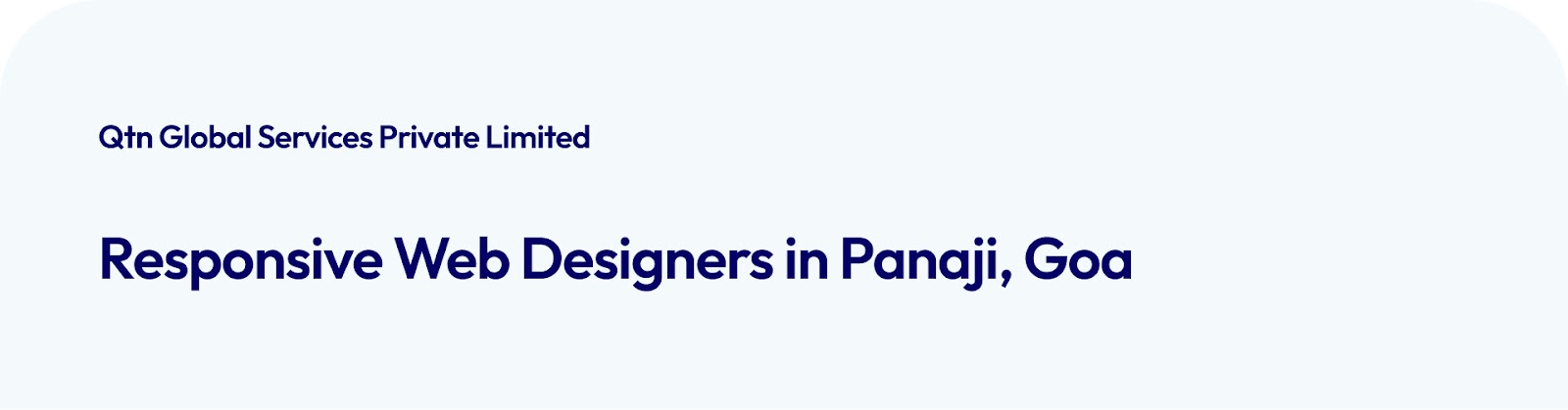 Responsive Web Designers in Panaji, Goa 