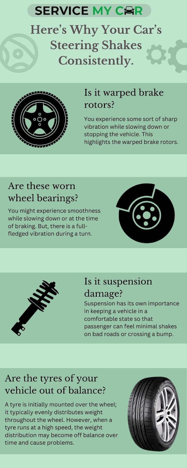 Here’s Why Your Car's Steering Shakes Consistently.