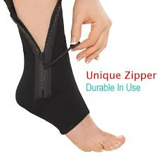 Durable zip socks with quality zipper