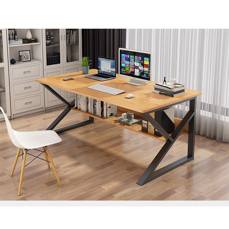 PY โต๊ะคอมพิวเตอร์ โต๊ะทำงาน สไตล์ลอฟท์ (100x60cm) (120x60cm) รุ่น 2158 |  Shopee Thailand
