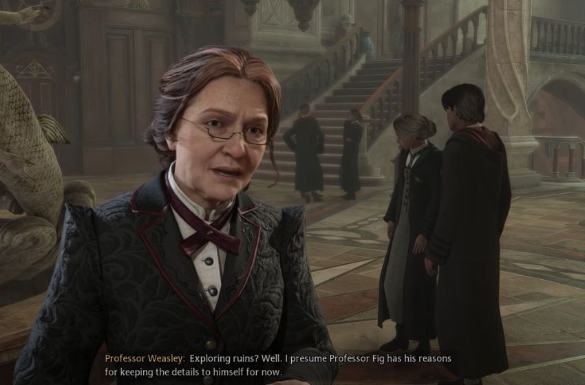 Should You Inform Weasley About Your Adventure with Professor Fig in Hogwarts Legacy