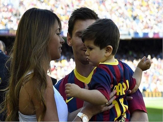 Vợ và con của Messi luôn là hậu phương vững chắc cho anh