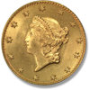 Gold DollarsLiberty Head w/stars on front - Front