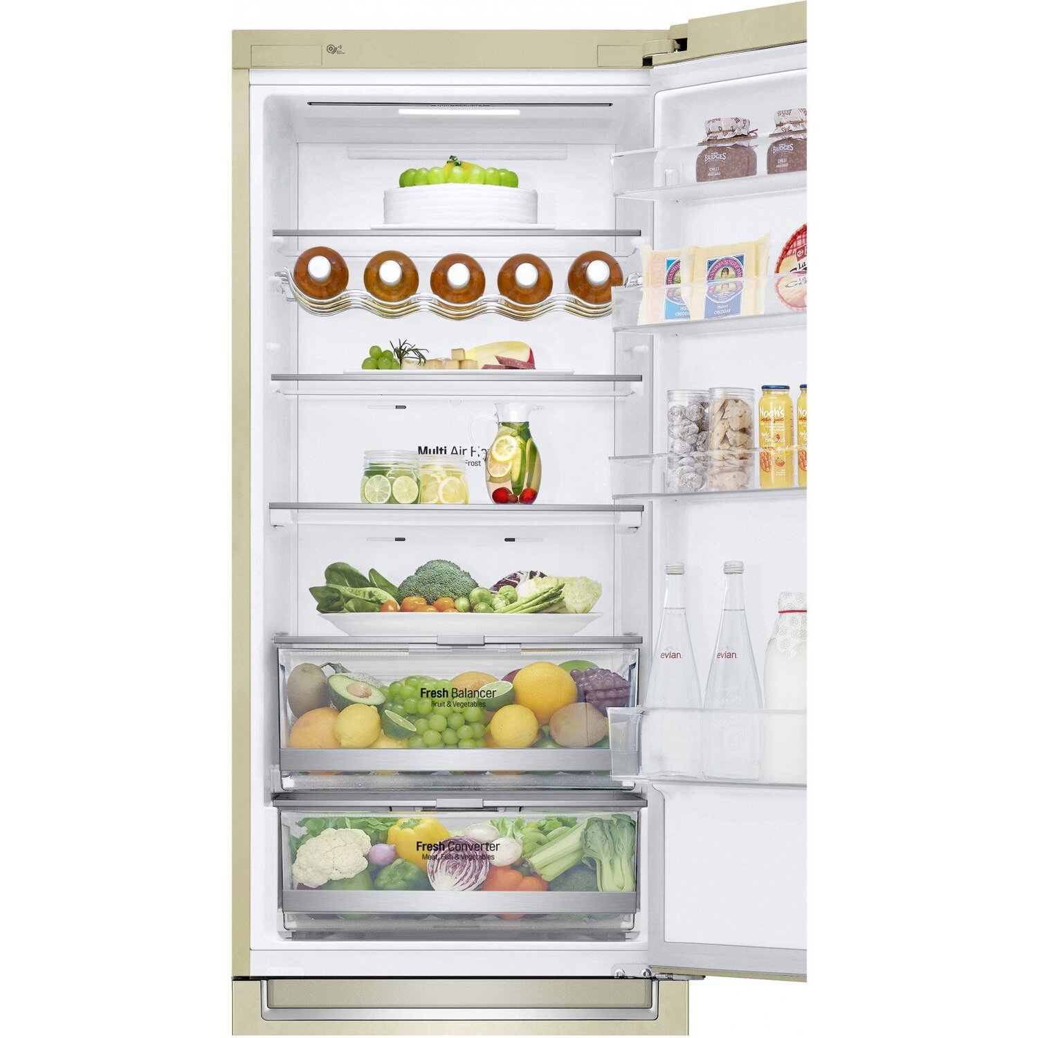 Холодильная камера холодильника LG GW-B509SEDZ
