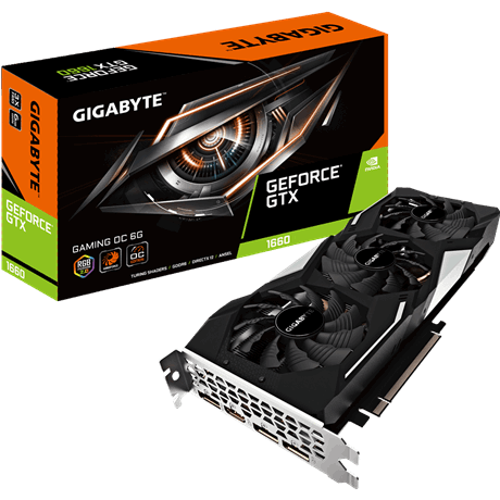 GIGABYTE GeForce GTX 1660 6GB GDDR5 Gaming OC