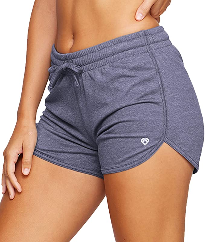 Colosseum Active Women's Simone Cotton Blend Yoga and Running Shorts