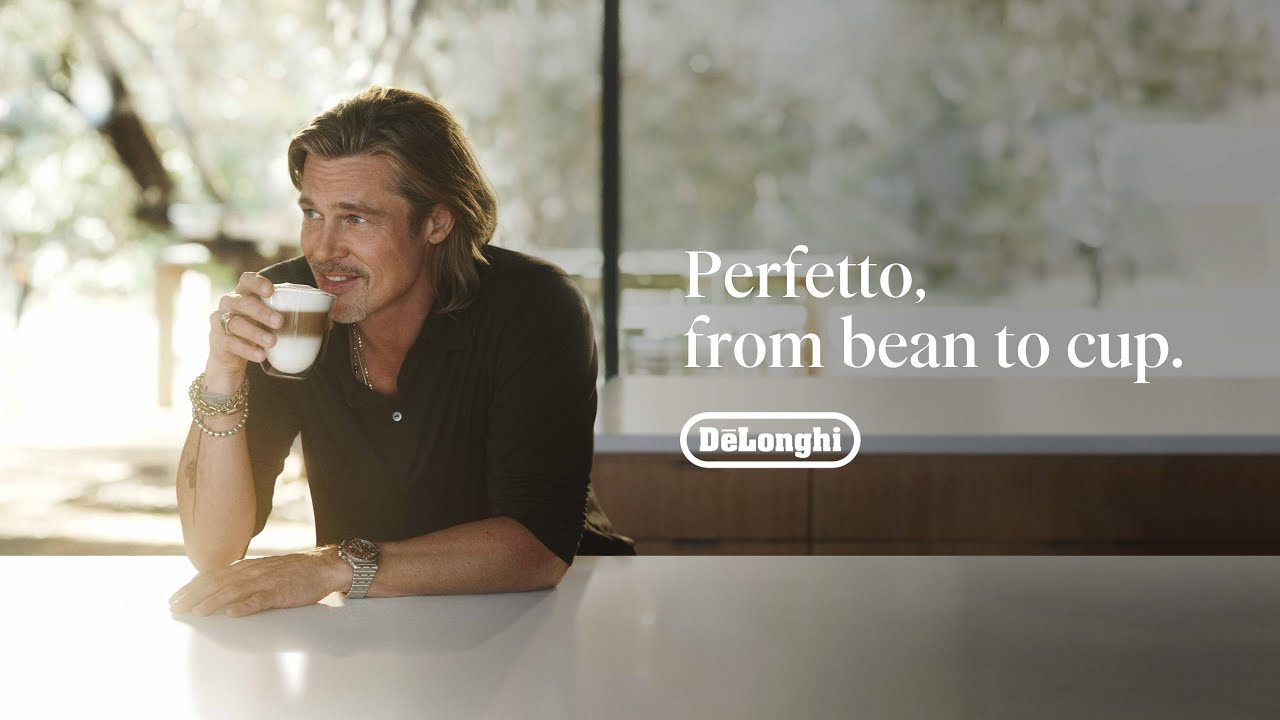 Audiense blog - brand ambassador - Brad Pitt X De’Longhi 