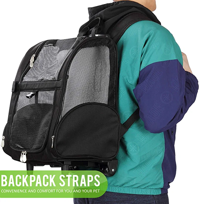 Deluxe Backpack Pet Travel Carrier -image