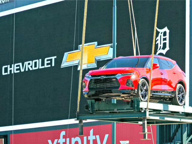 Chevy Blazer, Comerica ParkJohn F. Martin, Chevrolet