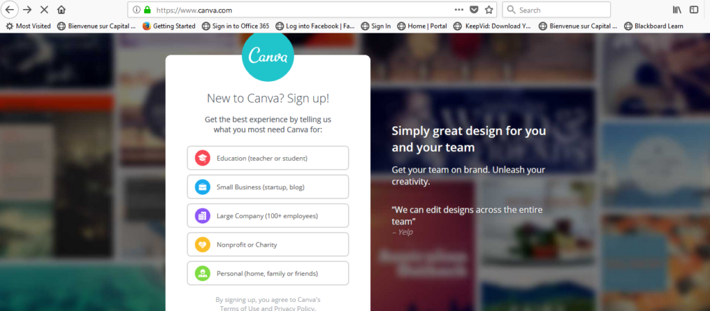 canvas design