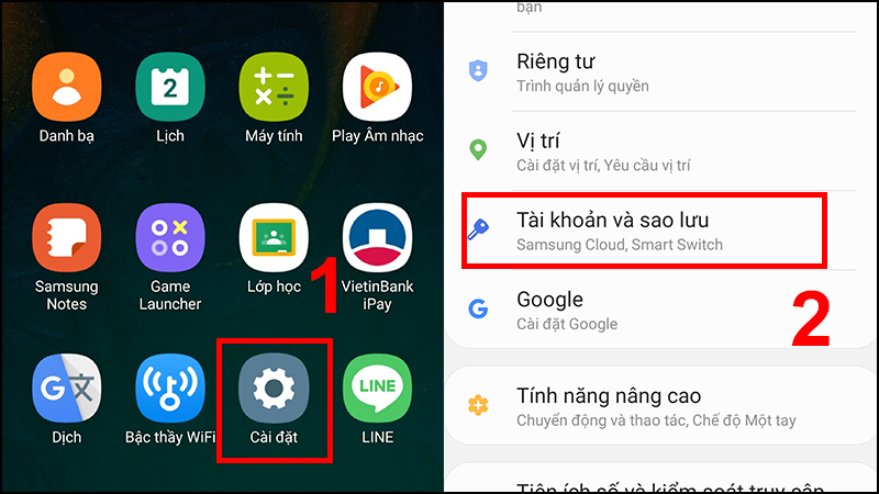 Xóa tài khoản Gmail hiện tại