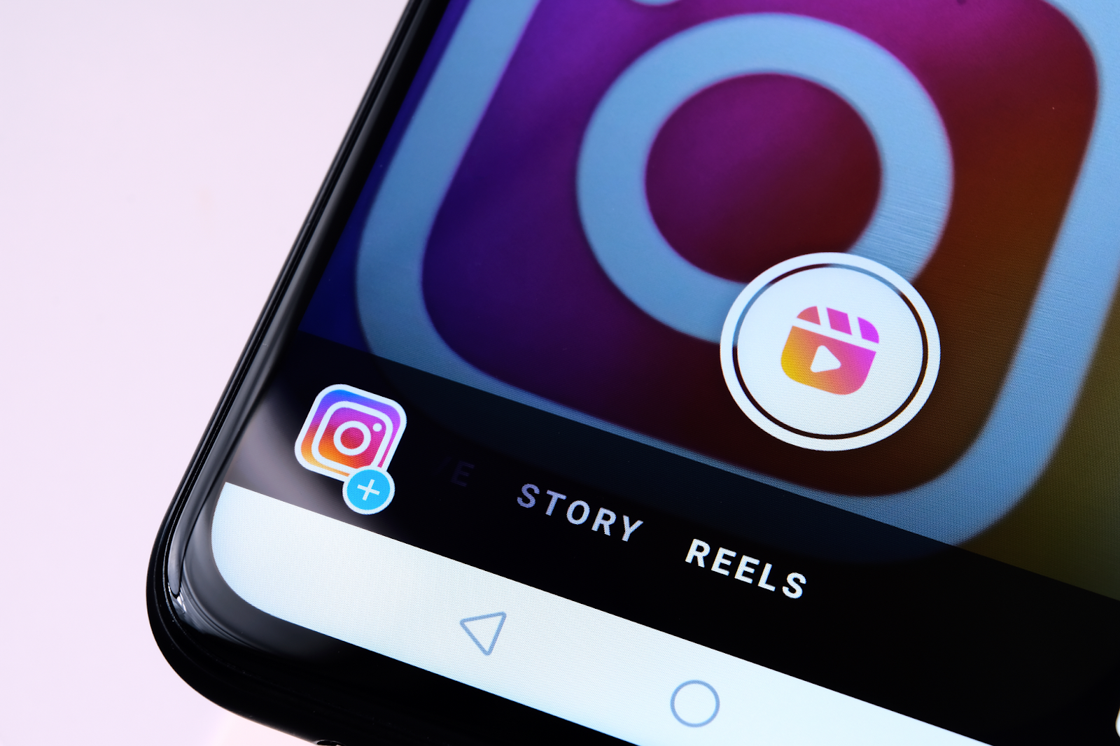 image showing Instagram reels