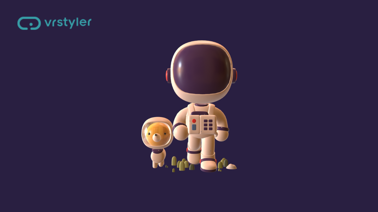 astronault 3D model - how to outsource 3D modeling