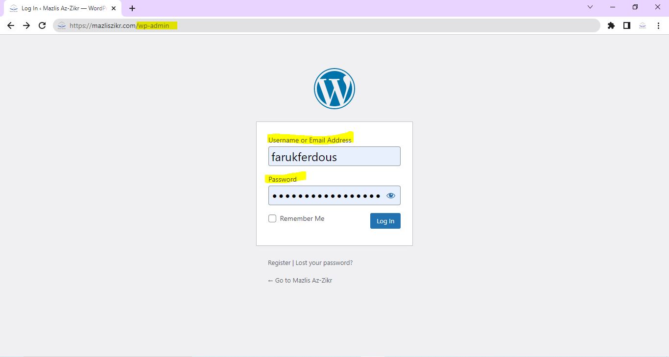 login to softaculous admin panel- How to Create A Portfolio Website