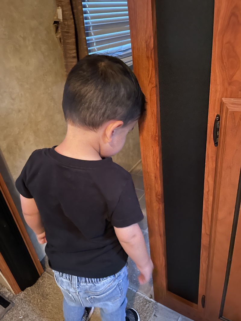 Sharp Edges - how to toddler-proof your RV