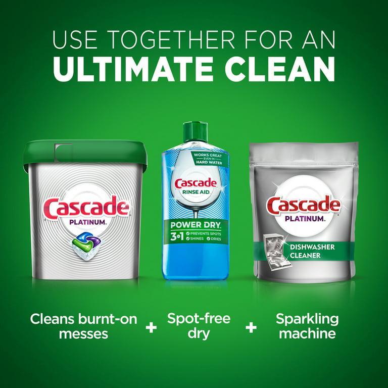 Cascade Platinum Dishwasher Detergent (ActionPacs Dishwasher Detergent)