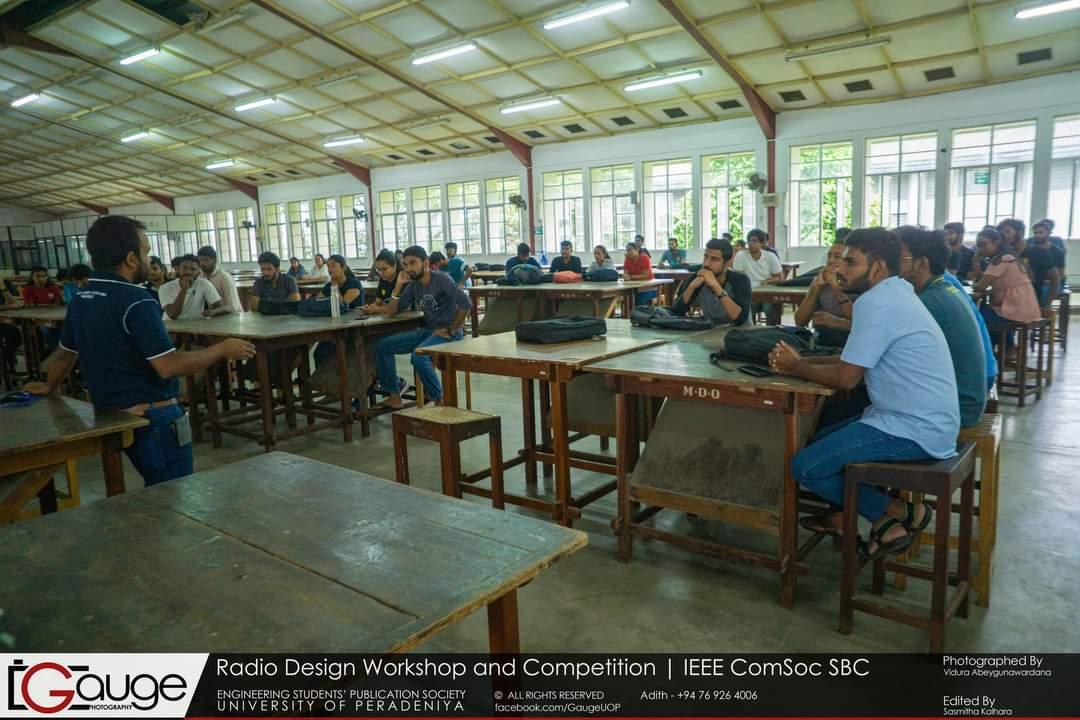 IEEE ComSoc SBC UoP collaborated with the Radio Society of Sri Lanka for the event “TuneIT” - a Radio Design Workshop & Competition