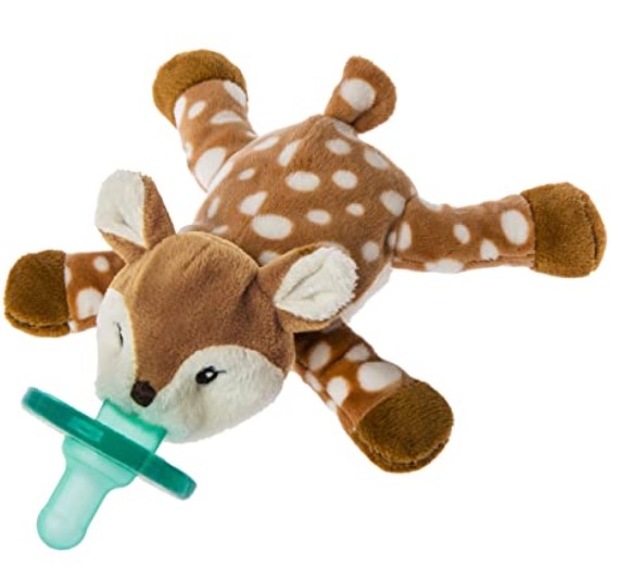 are pacifiers with stuffed animals safe