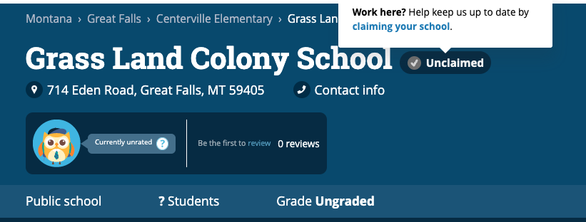 claim your school's profile on niche