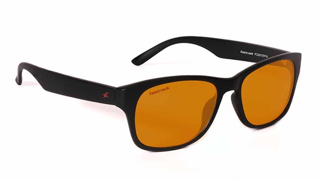 Black Round Fastrack Men Sunglasses