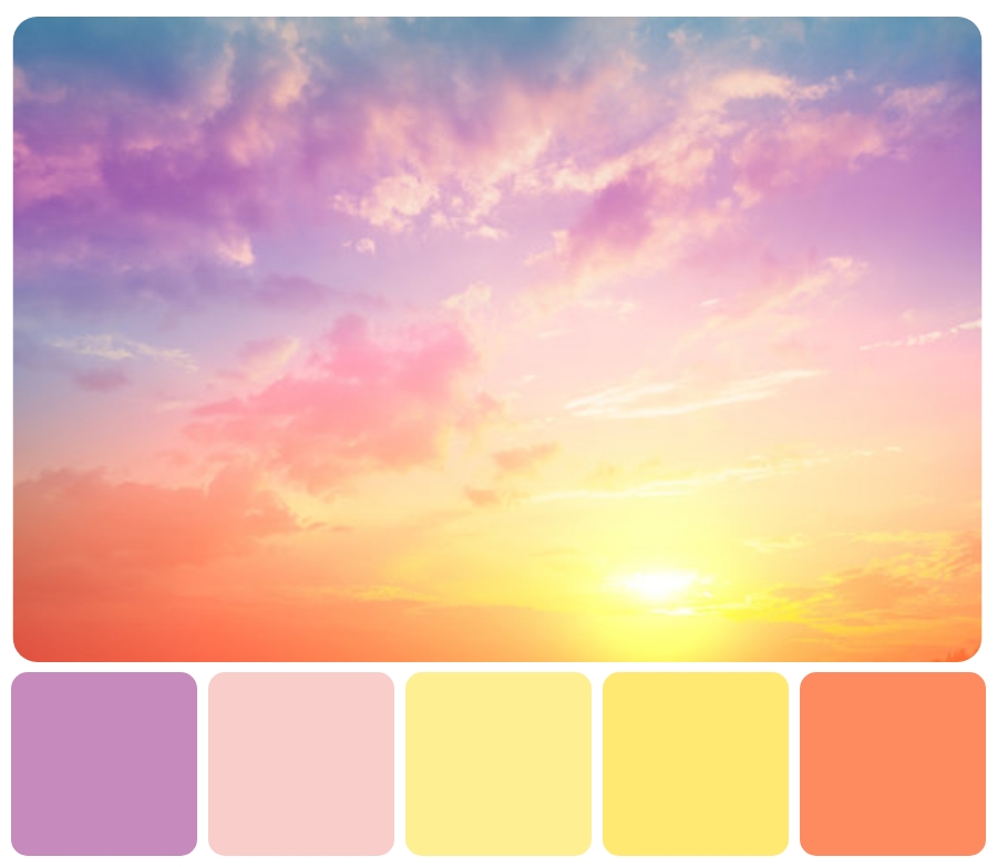 sky color palette