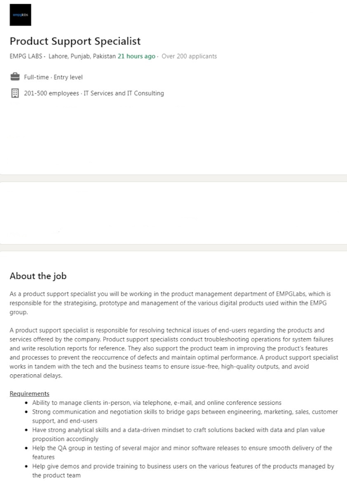 Private Jobs - UX Analyst Jobs in Talverse