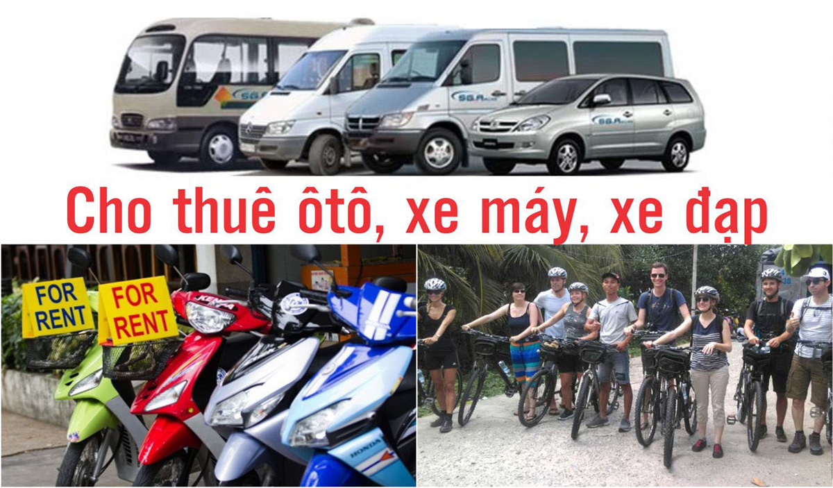 du lịch hè Đà Nẵng - Hội An cho gia đình - phương tiện di chuyển